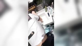 Dí buồi vào lồn em từ nhà tắm đến giường 2