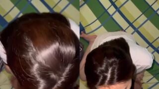 Chị họ múp rụp mỗi lần qua chơi lại bắt chị bú cu rồi đụ