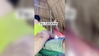Lần đầu trải nghiệm cưỡi ngựa trên võng cùng e teen mông to trg quán cf chòi miền Tây