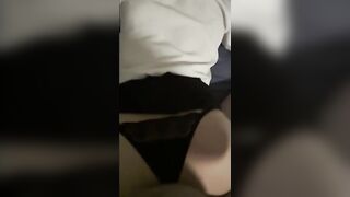 Tốc váy con bạn dân văn phòng, Vạch quần lót doggy lồn còn quay video djt nhau rên rỉ