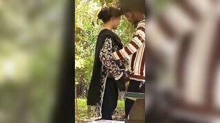 Quay lén sinh viên Ấn Độ địt nhau ngoài công viên dâm đãng