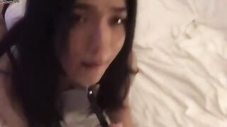 Trở thành một cái thùng rác tinh dịch cho cặc trắng