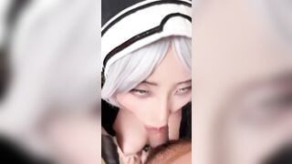 Nhìn mấy con cosplay vú to bú cu thích thật ước gì đấy là mình