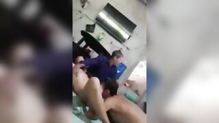 Đặc sản miền tây nhậu cùng đám bạn xong cho bạn bú lồn vợ mình luôn.