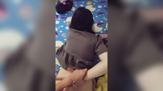 Em sinh viên UAH và anh giảng viên may mắn phần