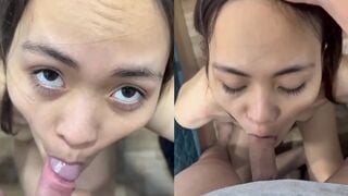 Bú cu cho dượng rồi sao dượng bắn vào miệng con vậy