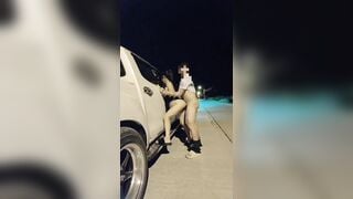 Trong lúc đợi cứu hộ, Cặp đôi Public Djt nhau Giữa đường bóp vú.doggy rên rỉ
