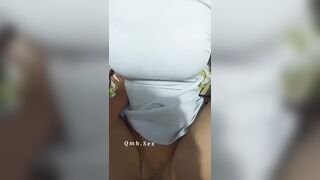 Vừa địt học về chưa kịp thay áo dài đã bị đè ra địt