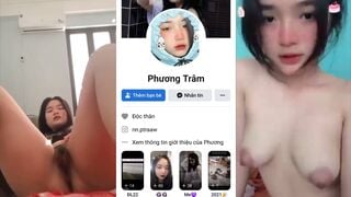 Phương Trâm 2k8 Xinh Xắn Show Bướm Múp Vú Xệ Cực Đã