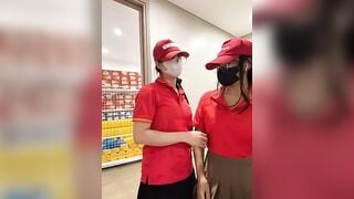 Siêu Thị WinMart bé nhân viên lồn nhiều nước vừa làm vừa bán quạt - phần 61