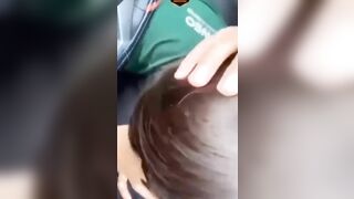 Em rau ngân hàng vp bank bú cu trên oto