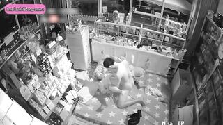 Hack cam 2 vợ chồng bán Thuốc Tây máu quá địt nhau cả ngày lẫn đêm