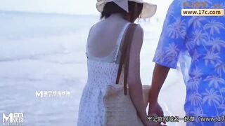Đi biển địt nhau cùng em ghệ mình dây vú to tròn trắng hồng cực phẩm