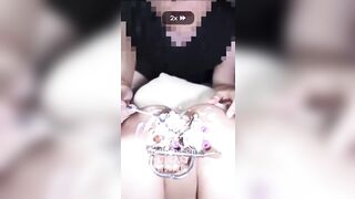 Anh ăn bánh trộn với sữa trong lồn dâm dục của em nhé