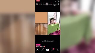 Trả kèo Tiktok, Lấy lồn Kẹp Son trên live