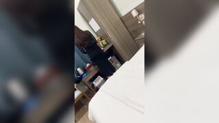 Sáng sớm công tác cùng em ktoan cty