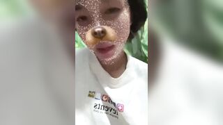 bé lớp 10 mới lớn đầu ty thụt non thật - phần 2