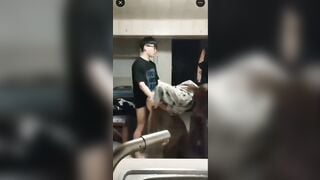 Sex Hồng Tỷ vui vẻ bên chàng trai sáu múi Part 2