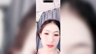 Phòng live của e idol tiktok Huỳnh Bảo Trân vú bự từng lộ link show hàng xoa bím #2