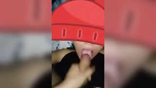 Xuất đầy miệng tình nhân hàng hải