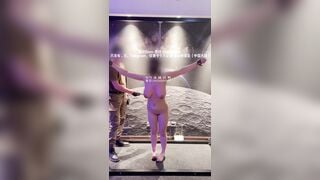 Em teen bím múp vú bự dâm đãng bị a bạo dâm hành hạ huấn luyện làm slave #10