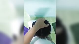 Tập tành có người yêu em học sinh 2k10 bị người yêu bắt bú cặc đụ luôn ở nhà nghỉ.
