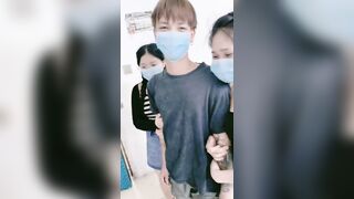 Full 55 phút, 3 cặc 3 lồn, 2 tây đen djt Gái Châu á, Thác loạn Djt tập Thể live sex