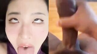 Top những biểu cảm dâm đãng của mấy con đĩ khi nhìn thấy con cặc mà mình thèm thuồng