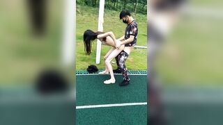 Em teen mình dây public gạ trai địt 2