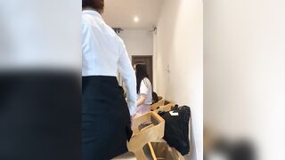 Phần 6: rảnh rỗi 2 em hotgirl lại ra quán nước show hàng căng mọng to tròn