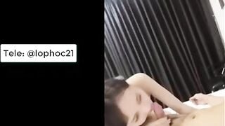 Hotgirl ngon lành và sành sỏi khẩu dâm