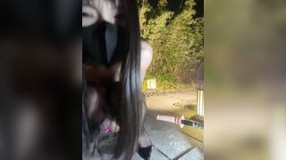 Nửa đêm công viên, Gái Xinh Vú To ko lông bắn nước, Sex Toy thủ dâm live sex rên rỉ