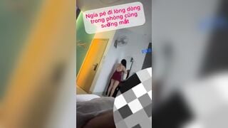 Checker Pita em sinh viên PT 2k6 m7 khoái sưu tầm váy ngủ phần 1