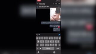 Quỳnh Mai teen 2k10 mới lớn đã biết vay tiền thế chấp clip thủ dâm P3