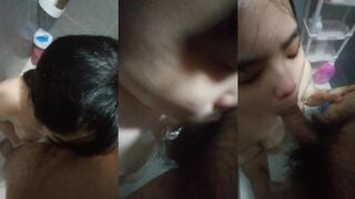 Thói quen lấy tinh trùng của bạn gái tôi trong phòng tắm