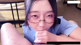 Em bảo vệ xinh vú to lồn ngon địt nhau với ông chủ dâm đãng