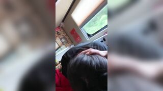 Bắt con bạn thân bú cu trên xe lửa về quê ăn Tết