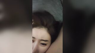 Chị bú cu cho em đi, em hứa không đụ chị đâu