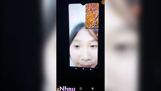 Tuyết lệ chat sex cùng ny
