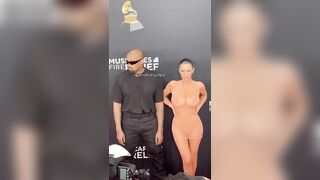 Kanye West và vợ tại sự kiện