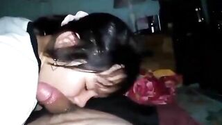 Lần đầu bú em nó còn ngại, đky kênh ib tui cho xem cơ thể nhó