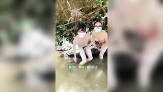 Em gái đu suối chơi bị người lạ hiếp dâm P2