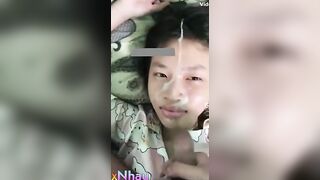 Kim Quyên 2k4 bú cu bạn trai
