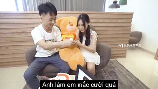 đ.ịt em rau non trong ngày sinh nhật 18t