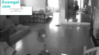 Văn Mai Hương Đụ với bạn trai tại nhà 2