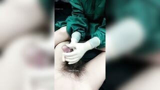Y Tá Angel Pure Giúp Bệnh Nhân Thủ Dâm Và Chịch Trong Bệnh Viện