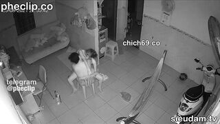 Hack Camera Vợ Dỗ Con Ngủ Rồi Bú Cu Chịch Nhau Với Chồng Sex Việt