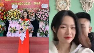 Sex cô giáo 2k1 Mai Quỳnh Trang THPT Thạch Bàn