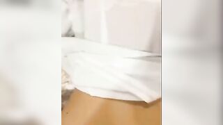 Sex Thu Hiền 2ka8 đeo kính áo dài cực đỉnh