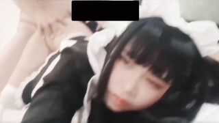 Gia Hân 2ka8 cosplay người hầu làm tình cực sướng